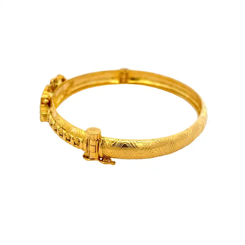 22K Gold Fashion Bangle